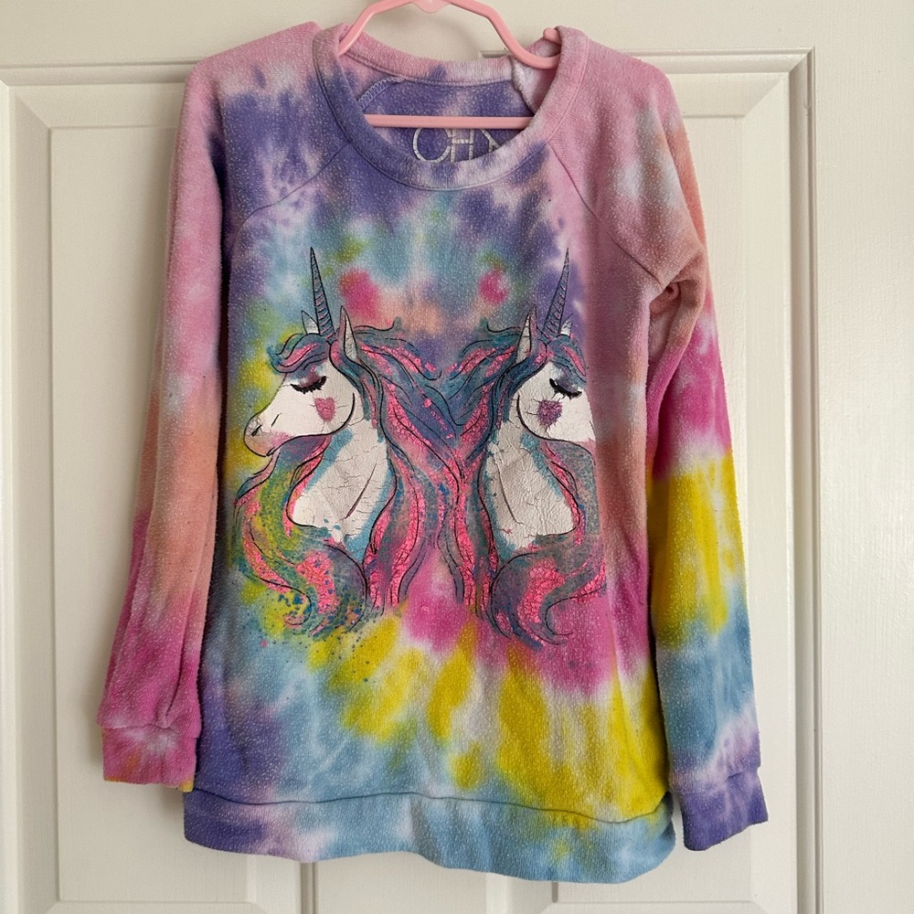 Chaser Multicolor Unicorn Kids Sweatshirt